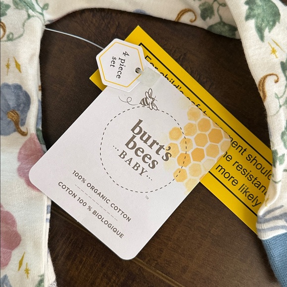 Burt’s Bees Baby Pumpkin Princess Pajamas - Picture 4 of 4